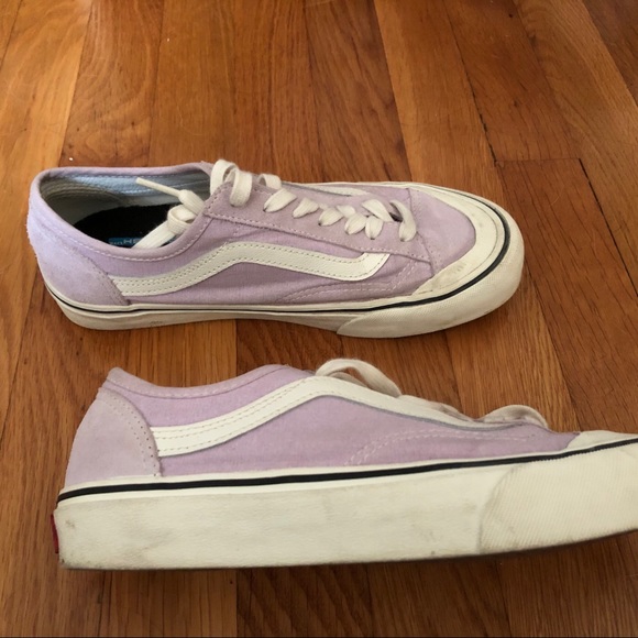 Vans Style 36 Decon Salt Wash/Lavender Fog Sneaker - Picture 3 of 13
